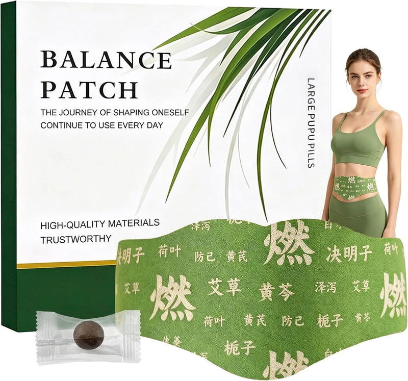 Patch din plante pentru confort abdominal