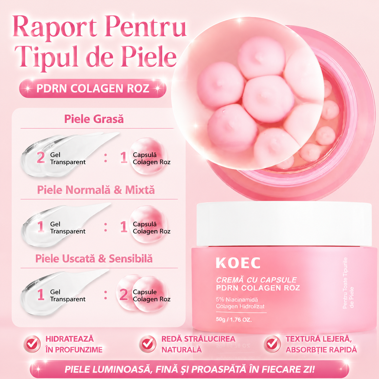 Crema Pink Glow Jelly
